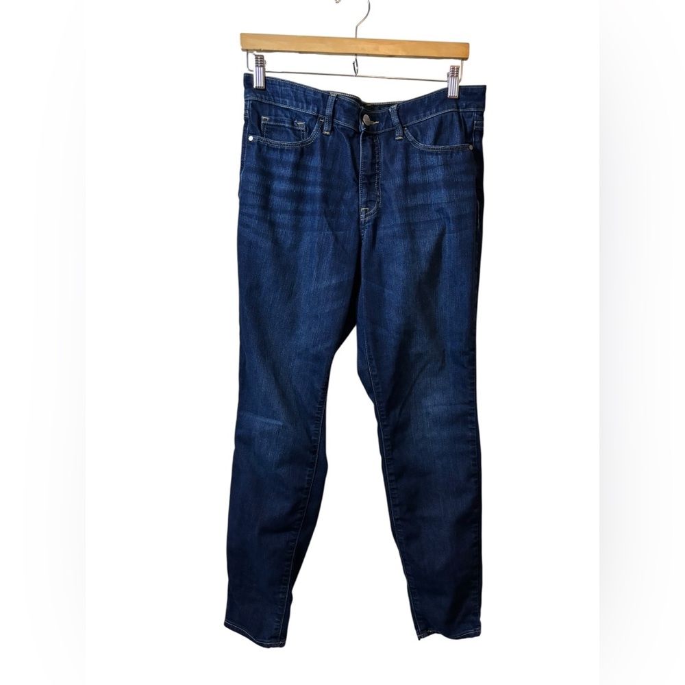 ATHLETA | denim blue jeans 10 sculptek